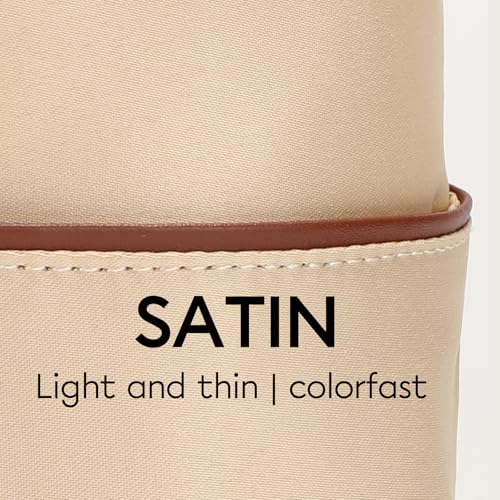 GIVLEFLY Backpack Organizer Insert & Liner with Cup Holder and Umbrella Holder, Compatible with Longchamp Le Pliage Original Backpack, Multiple Pockets Bag Divider & Shaper, Beige - Image 3