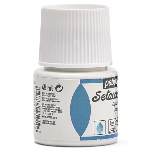 Pebeo 295-010 Setacolor Opaque Fabric Paint 45-Milliliter Bottle, Titanium White 1.5 Fl Oz (Pack of 1) - Image 4