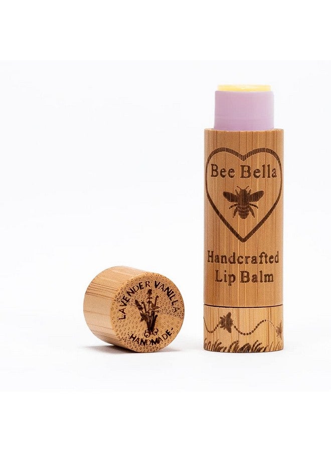 Bee Bella Lip Balm, Lavender Vanilla, 3 Pack - Moisturizing Lip Care, 100% Natural, Original Organic Beeswax with Vitamin E, Handmade in USA, Gift - Image 2