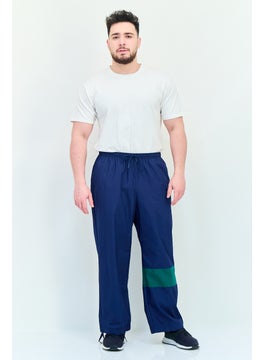 adidas Originals Men Loose Fit Outdoor Track Pants, Navy  - Image 4