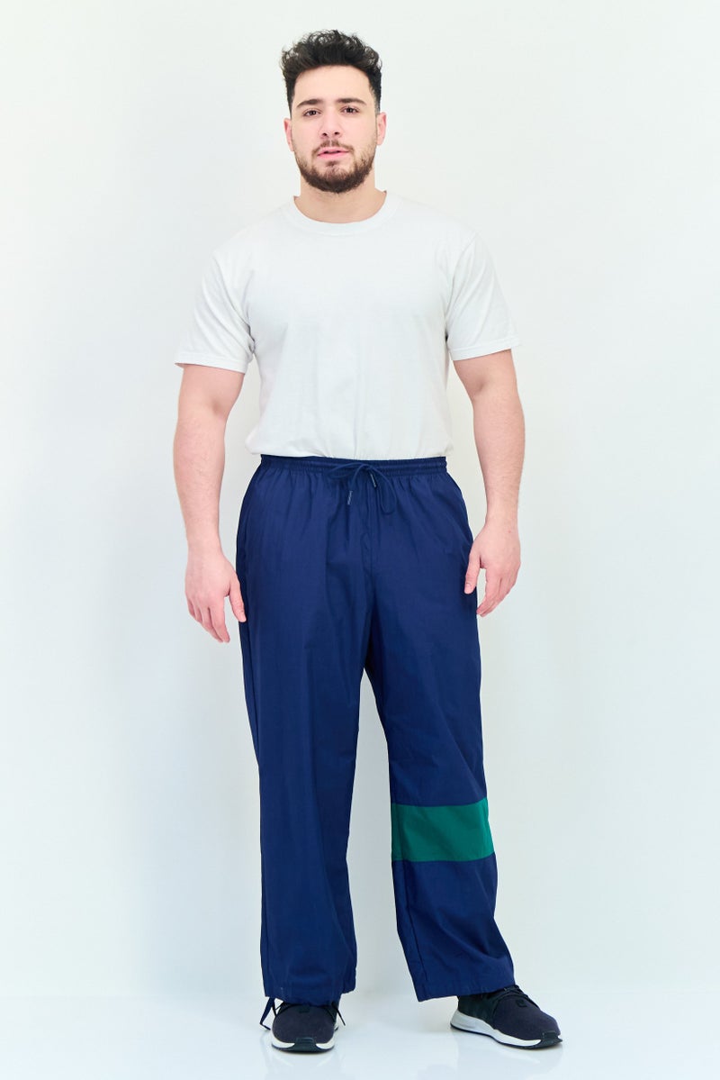 adidas Originals Men Loose Fit Outdoor Track Pants, Navy - Image 4