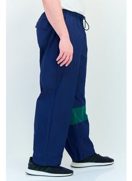 adidas Originals Men Loose Fit Outdoor Track Pants, Navy  - Image 2