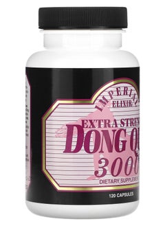 Imperial Elixir Dong Quai Extra Strength 3000 mg 120 Capsules  - Image 2