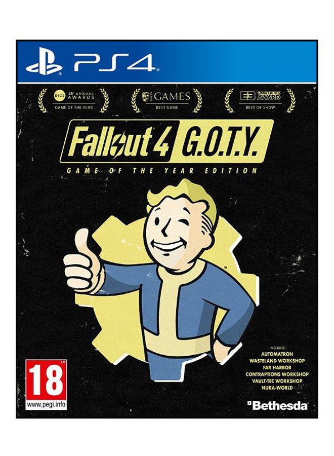 لعبة Fallout 4 GOTY - بلايستيشن 4 - تقمص الأدوار - playstation_4_ps4