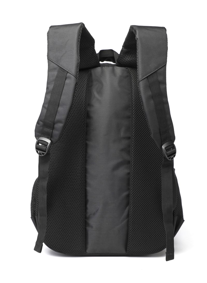 SENATOR Backpack 18 Inch Unisex Nylon Lightweight Water Resistant with Laptop Compartment for Travel Business College School Bag Casual Hiking Travel Daypack KH8105 Black  - Image 4