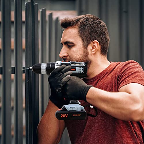 IZOM IZ-CD/SB-20V Cordless Drill Machine With Multiple Torque Settings & A Keyless Chuck for Automatic Spindle Locking - Image 3