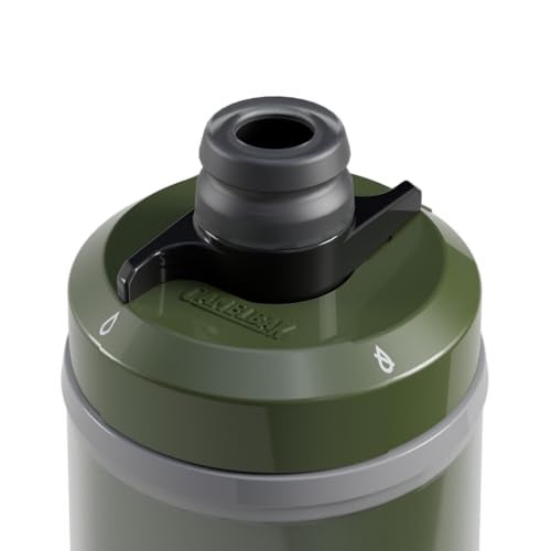 CamelBak Podium Chill Insulated 24oz Bike Water Bottle - Easy Squeeze Bottle - Fits Most Bike Cages, Deep Fern - Image 4