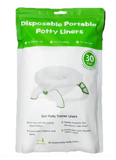 Generic 30 Disposable Potty Bags, Potty Liners Compatible with OXO Tot 2-in-1 Go Potty, Potty Refill Bags for Toddler Toilet, Universal Potty Training Bags Fit Most Potty Chairs, Seats, Portable Travel Toilet  - Image 1