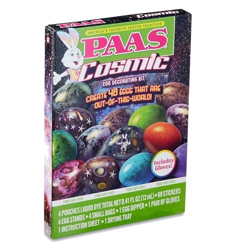 PAAS Cosmic Egg Decorating Kit Out of This World Dye Kit, Small - Image 4
