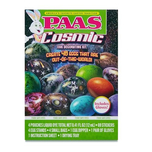 PAAS Cosmic Egg Decorating Kit Out of This World Dye Kit, Small - Image 5
