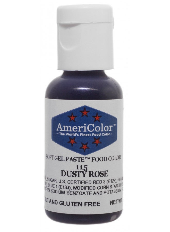 AmeriColor AmeriColor Dusty Rose Soft Gel Paste Food Color, .75 oz 