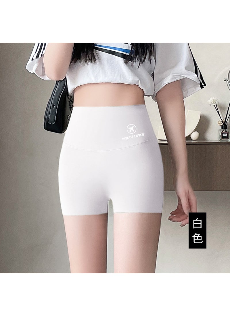 Generic - Breathable Shaping Bike Yoga Shorts White (upgraded nylon plus cotton) - Image 1