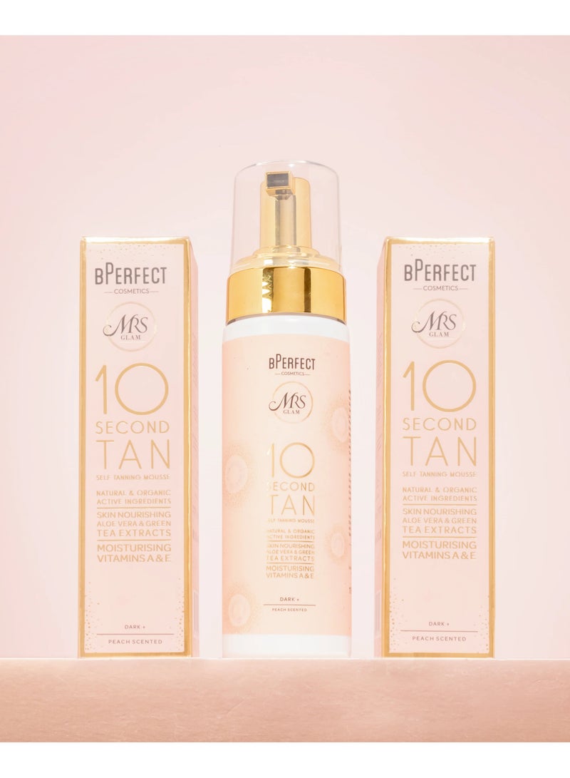 بي بيرفيكت موس تان داكن + بي بيرفكت إكس مسز جلام ١٠ ثوانٍ - تان مذهل ١٧٥ مل - Image 2
