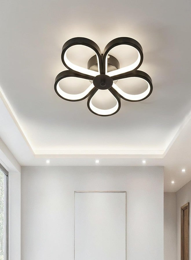 CANEOE LED Ceiling Light 12 Inch, 50W Flush Mount Flower Design | 3 Color Changing 3000K, 4000K, 6000K, Switch Control | Flicker Free Modern Light for Living Room, Bedroom, Kitchen Home Decor - Image 1