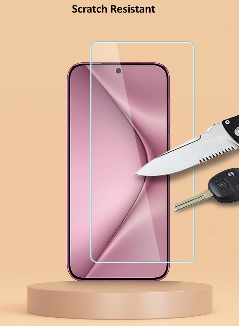 Techie HD Tempered Glass Screen Protector for Huawei Pura 70 5G 2024 - Anti Reflection Anti Bubbles 9H Hardness 0.33 mm Rounded Edges Easy Installation - Image 5