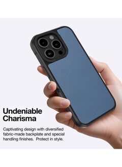 AMAZINGthing Glamour Mag (12Feet) Drop Proof for iPhone 16 Pro MAX Case Cover Compatible with MagSafe - Blue  - Image 2