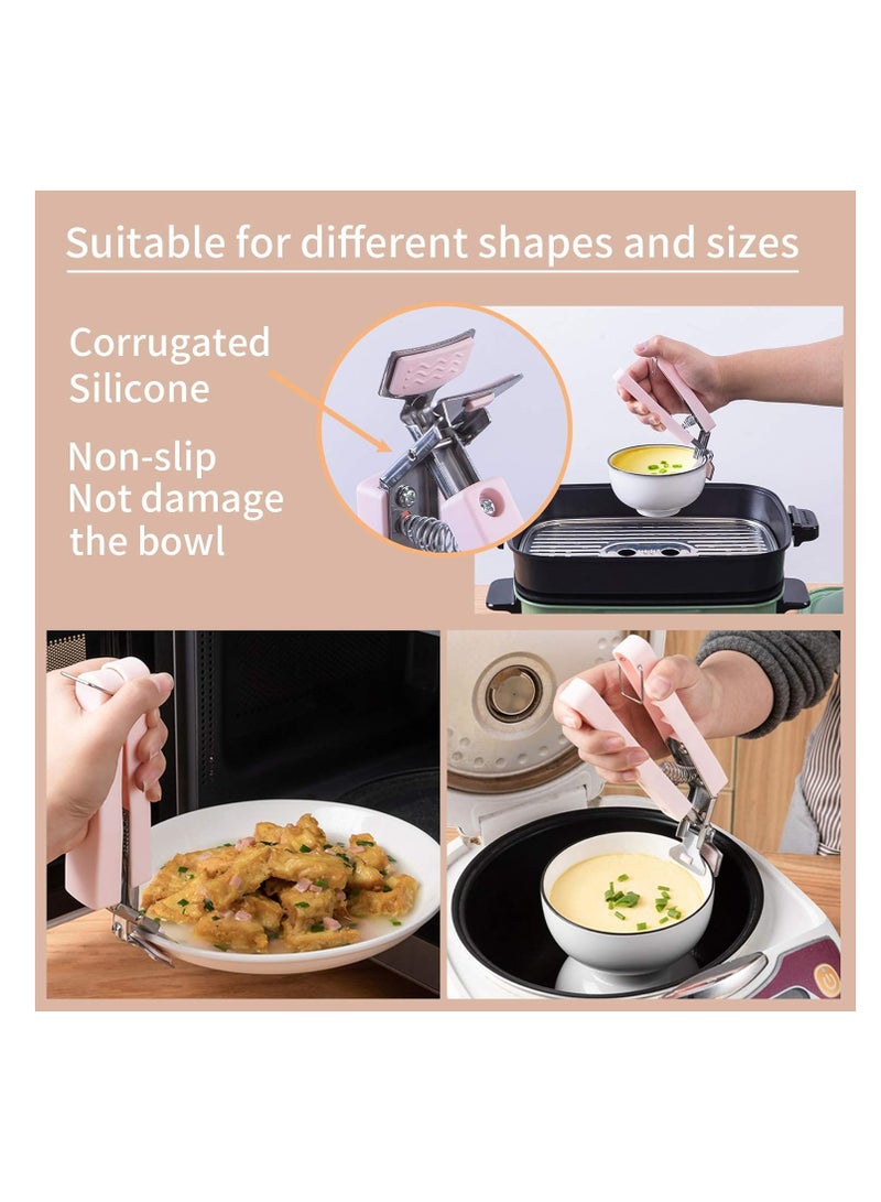3-Piece Silicone Heat Resistant Pot Holder Set – Professional Non-Slip Pinch Mitts & Pan Handle Grips for Cooking & Baking - Image 4