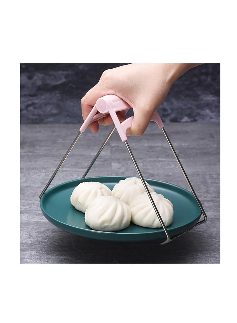 3-Piece Silicone Heat Resistant Pot Holder Set – Professional Non-Slip Pinch Mitts & Pan Handle Grips for Cooking & Baking - Image 5