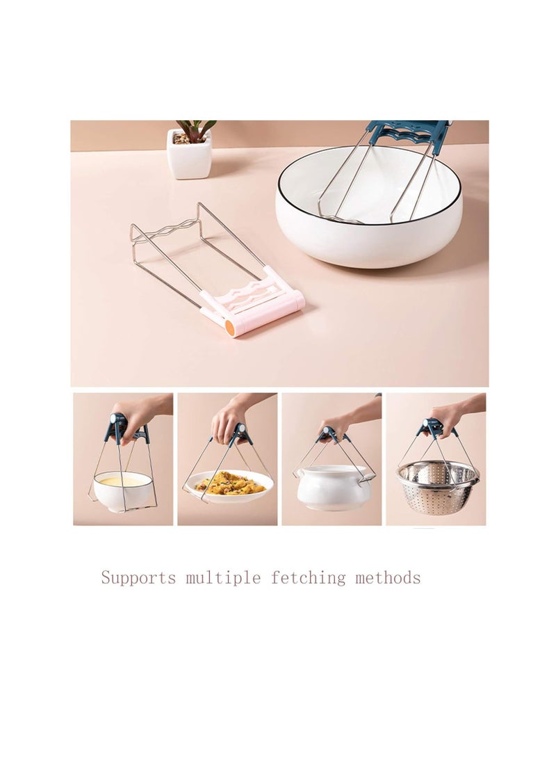 3-Piece Silicone Heat Resistant Pot Holder Set – Professional Non-Slip Pinch Mitts & Pan Handle Grips for Cooking & Baking - Image 3