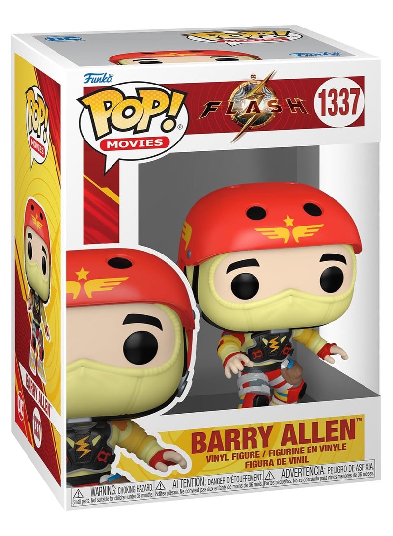 Funko POP! Movies: DC - The Flash - Barry - (Homemade Suit) - DC Comics - Collectable Vinyl Figure - Image 1