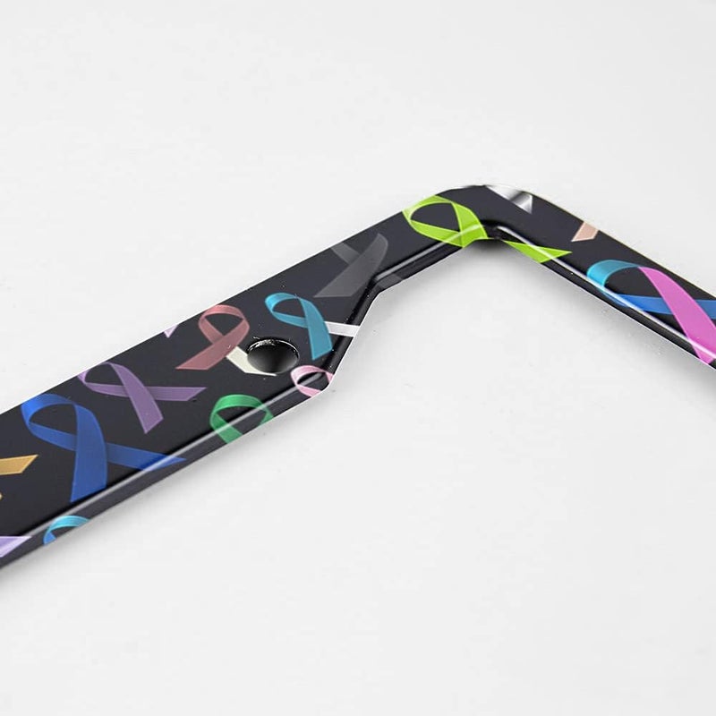 Beabes Cancer Awareness License Plate Frame - Image 3