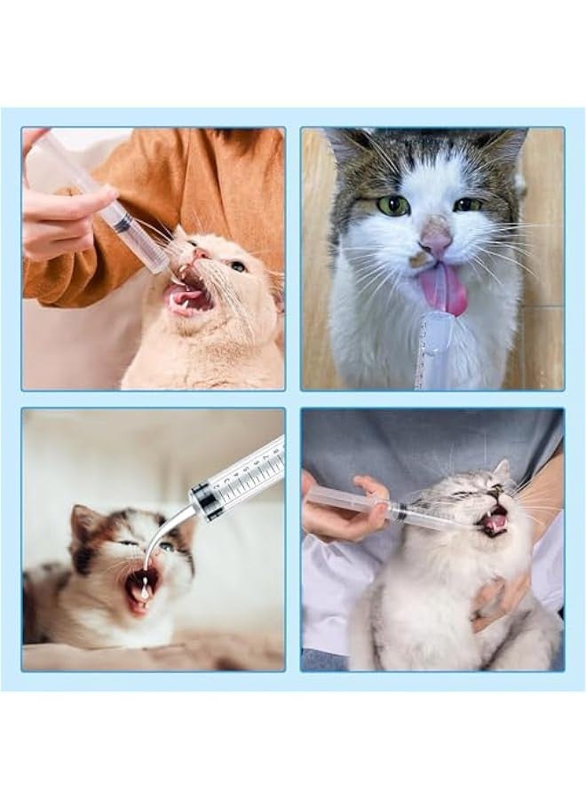 بيوينتي محقنة طعام الحيوانات الاليفة من بيج بارجين ستور، 6 عبوات 12 مل مع حقنة بطرف منحني للاستعمال مرة واحدة، للقطط والكلاب والحيوانات الصغيرة، حقن سائل (بدون ابرة) - Image 2