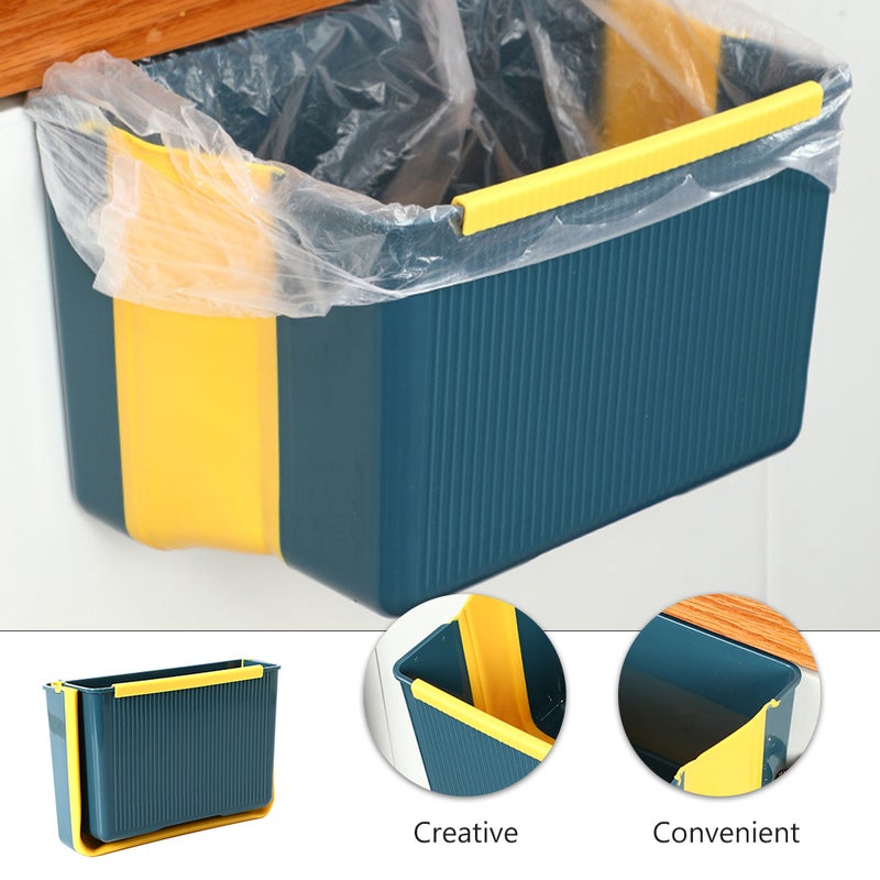 Desktop Recycling Garbage Can Hanging Waste Bin Kitchen Litter Container - Image 5