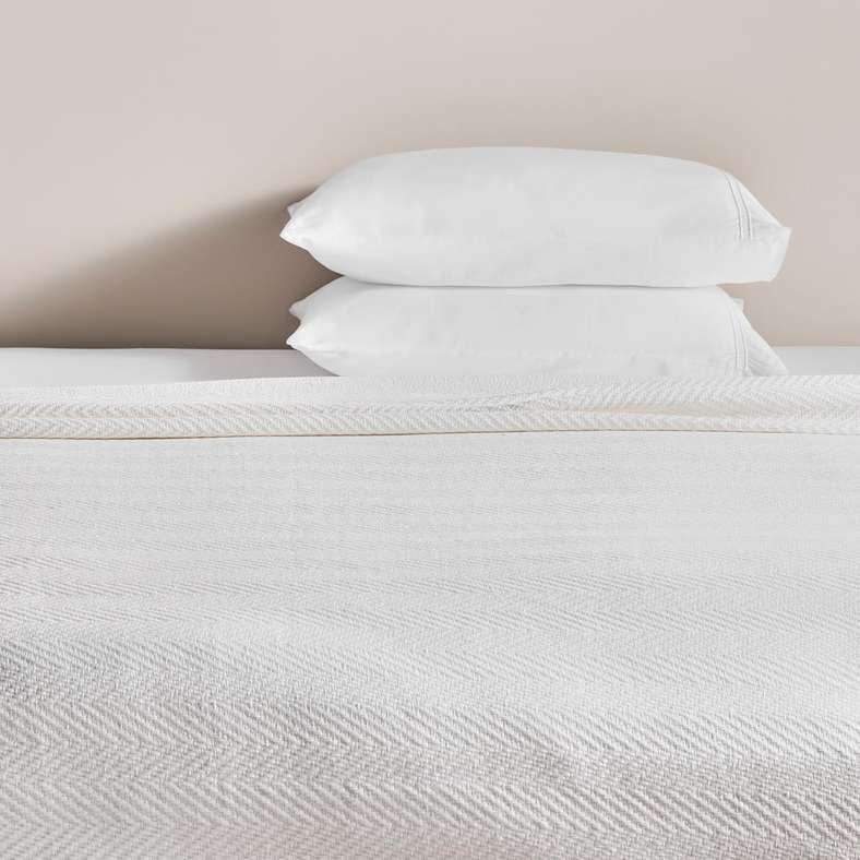 Pan Home غطاء سرير أريا هيرينغبون - عاجي - Image 2