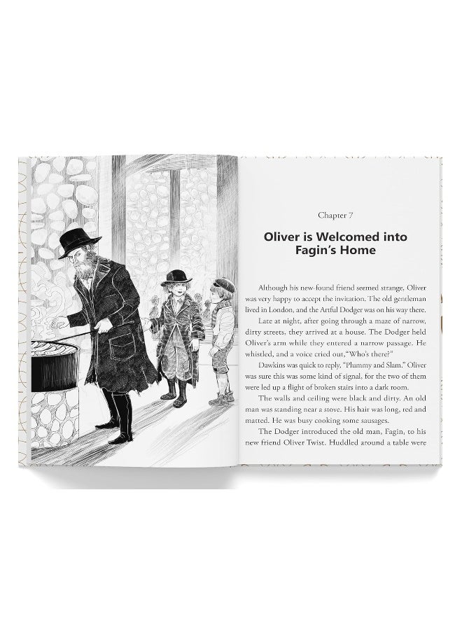 Wonder House Books Oliver Twist : Illustrated Abridged Children Classic English Novel with Review Questions (Hardback)