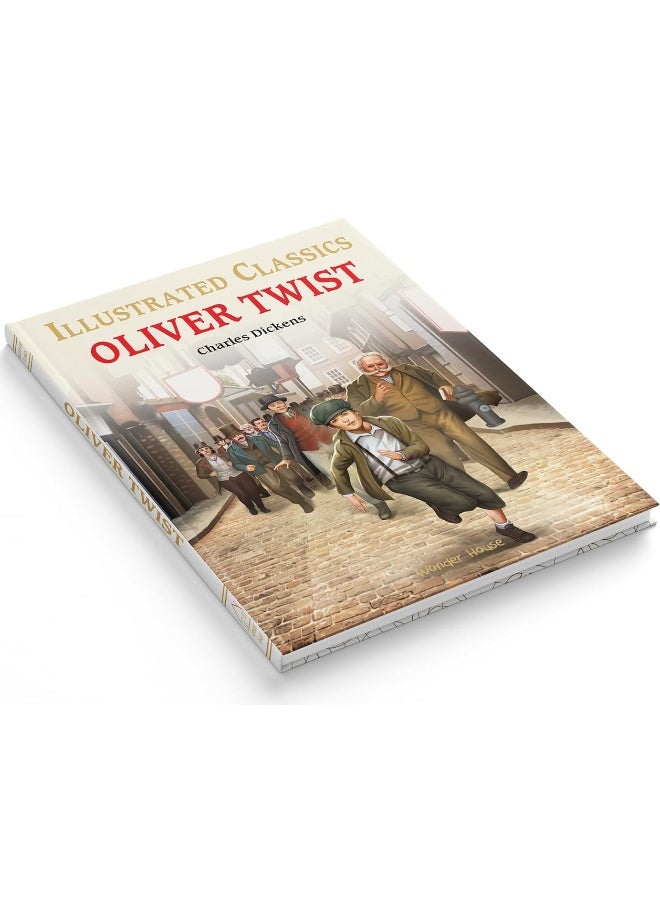 Wonder House Books Oliver Twist : Illustrated Abridged Children Classic English Novel with Review Questions (Hardback)