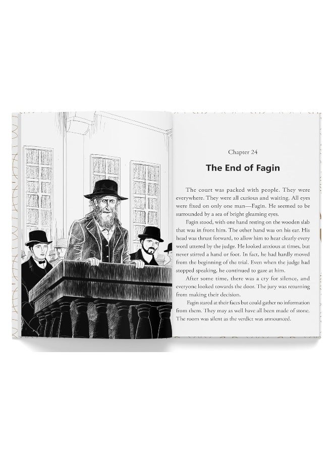 Wonder House Books Oliver Twist : Illustrated Abridged Children Classic English Novel with Review Questions (Hardback)