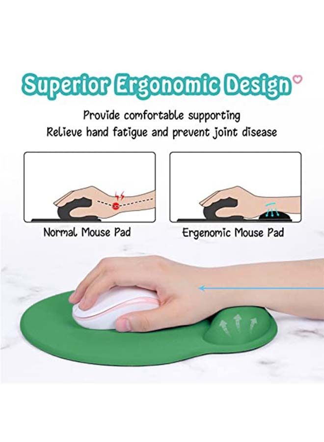 Comfortable Mouse Pad With Wrist Rest Support 23X18X2centimeter - Image 2