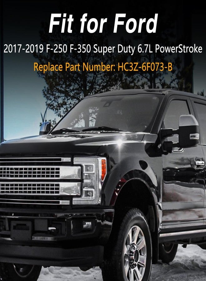 KPALAG أنبوب مخرج مبرد التوربو من KPALAG متوافق مع فورد F-250 وF-350 سوبر ديوتي 6.7 لتر باورستروك موديلات 2017-2019، رقم الاستبدال: HC3Z-6F073-B - Image 4