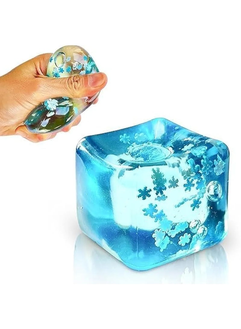 Squeeze Nice Cube  Sensory Squeeze Toy with Super Solid Squish - 2.25" Cube 1pcs - Image 2