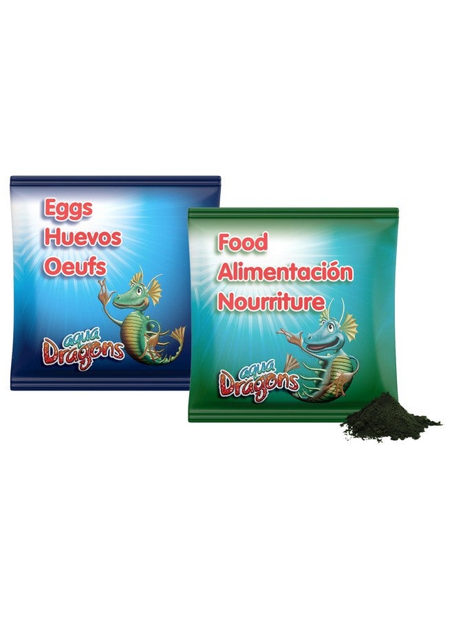 Aqua Dragons AQUA DRAGONS Eggs & Food Combo - Refill for Your Own Tank (1Pack)  - Image 1