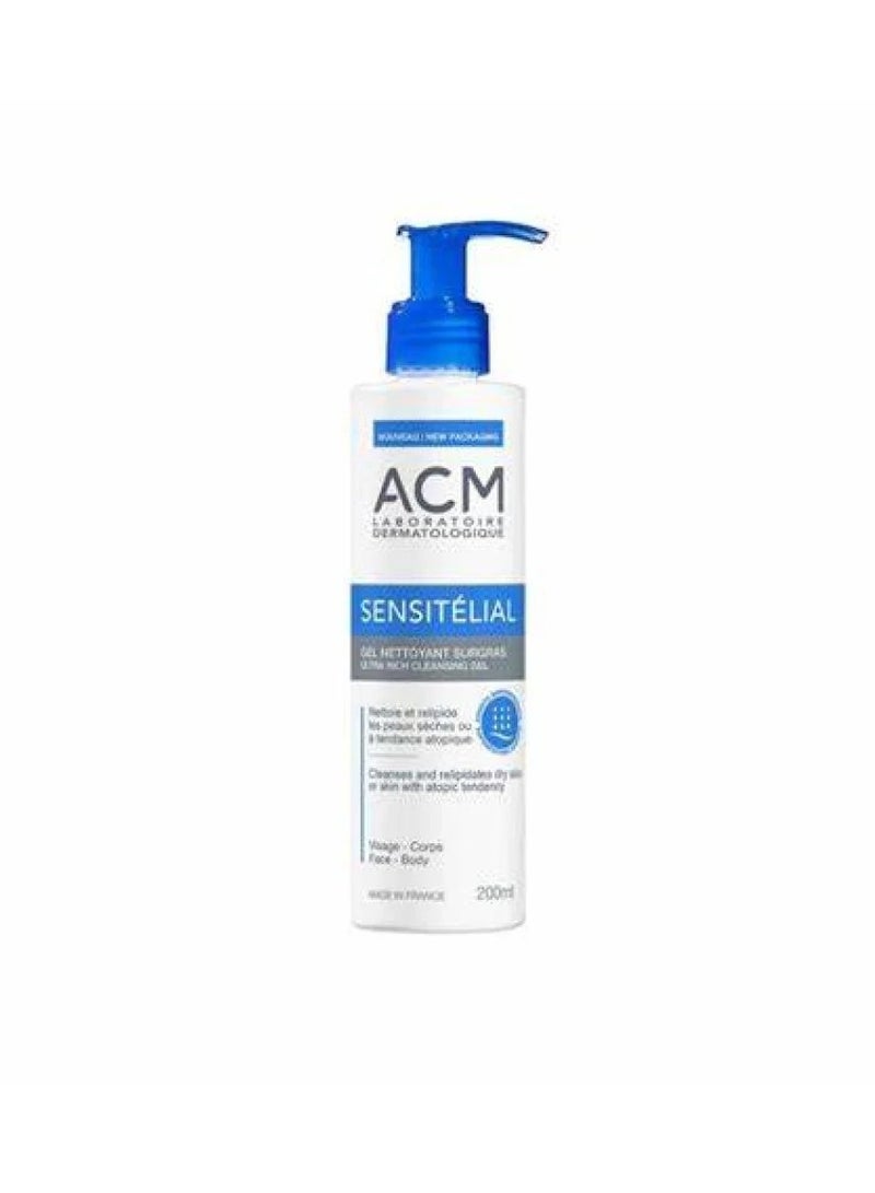 ACM Laboratoire Acm Sensitelial Ultra Rich Cleansing Gel 200ml