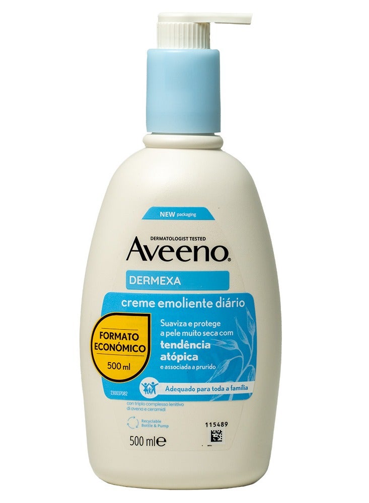 Aveeno Dermexa Soothing Emollient Cream 500ml - Image 1