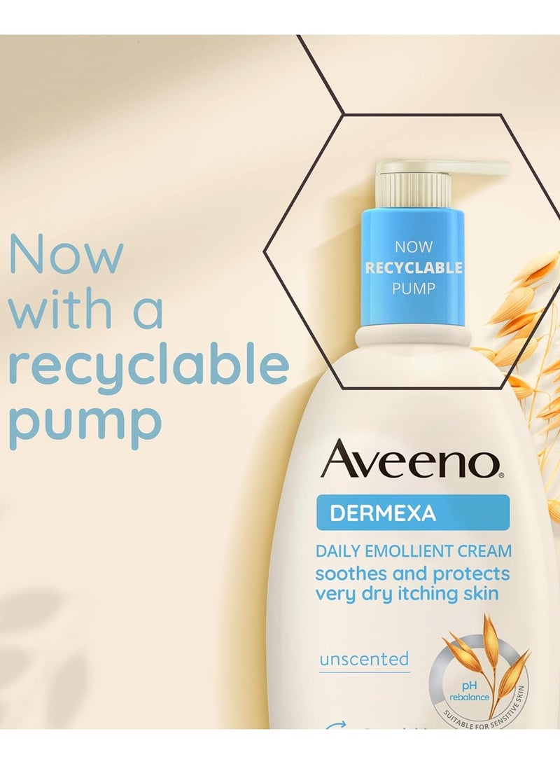 Aveeno Dermexa Soothing Emollient Cream 500ml - Image 4