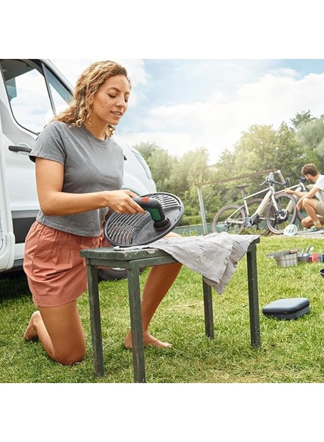 بوش فرشاة تنظيف بالبطارية BOSCH Universal Brush 3.6V – أداة كهربائية محمولة لتنظيف الأشخاص، الحمامات، المطبخ، الأرضية، المكتب والأماكن التي يصعب الوصول إليها - Image 4