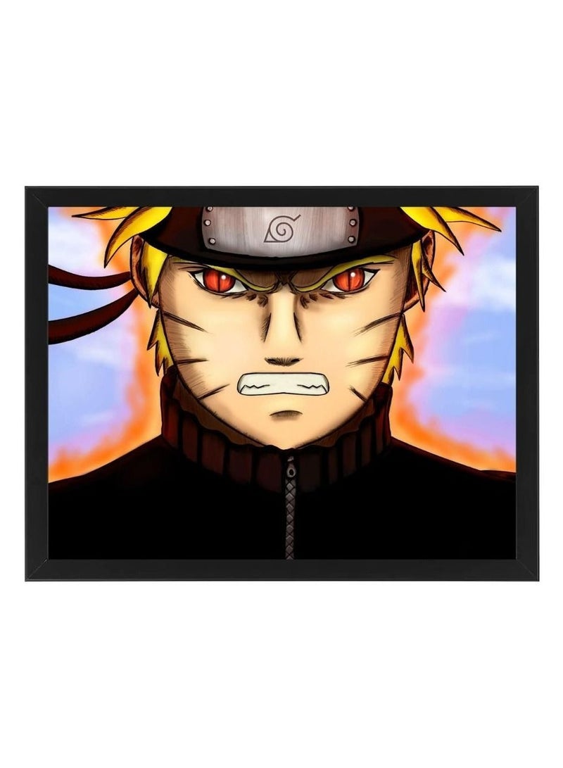 RKN Digital Wall Art Poster Frame Naruto Uzumaki 30X40 cm - Image 1