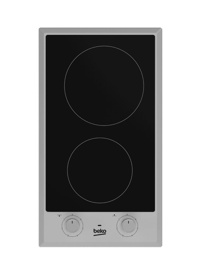 30 Cm  Built-In Electric Hob, Ceramic Zone HDCC32200X Black