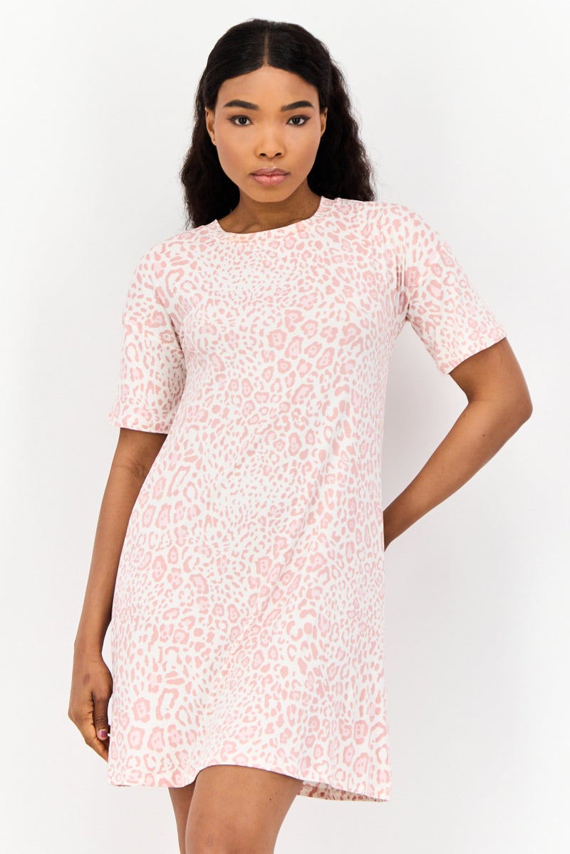 Jones New York Women Short Sleeve Pyjama Top, Multicolor - Image 1