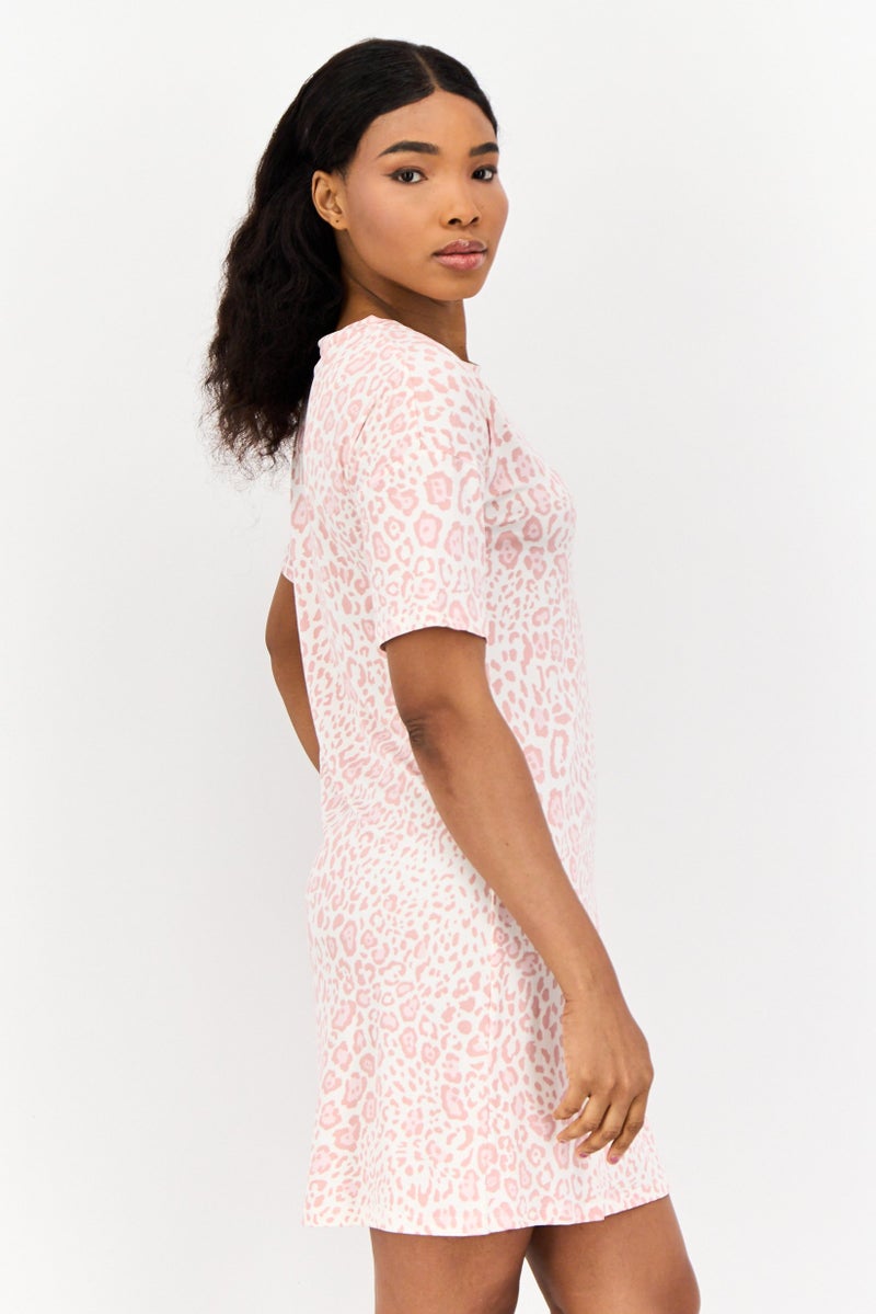 Jones New York Women Short Sleeve Pyjama Top, Multicolor - Image 4