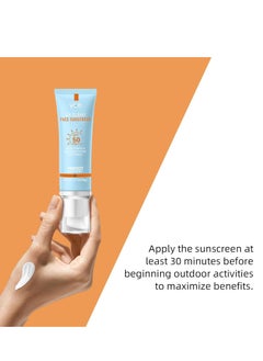 VGO Clear Face Sunscreen SPF 50, Hydrating Sun Essence Face Sunscreen Leaves No Sticky Feeling Travel Size Sunscreen Against UVA and UVB Rays 50ml / 1.7oz - pzsku/ZDB7F4A7D5E523081EED4Z/45/_/1736937450/2183570e-eea4-4076-9a34-d3a7a85293cb