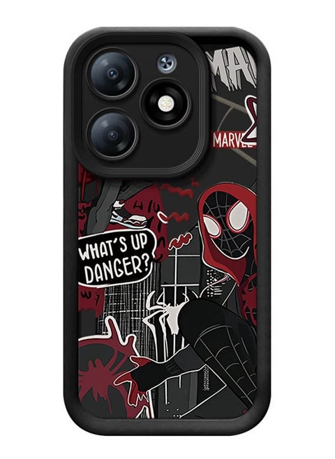 Cartoon Spider-Man Protective Case Cover For TECNO Spark Go 2024 4G/TECNO Spark 20C 4G High Quality,Bumper Back Case for TECNO Spark Go 2024 4G/TECNO Spark 20C 4G