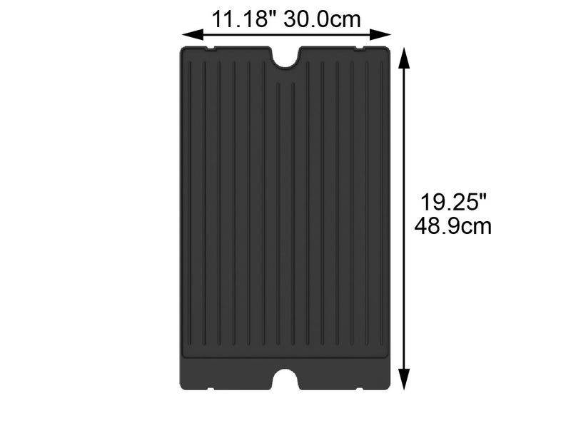 Broil King 11239 Exact Fit Cast Iron Griddle, Imperial and Regal Series Grills, Black - Image 3