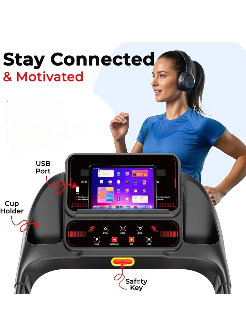 Mega fox Sports Fitness2.5HP Motorized Treadmill for Home Use | Speed ​​14 km/h | User Loss 120 kg Equipped with a massage motor - Image 2