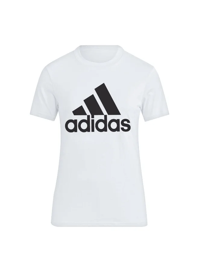 اديداس adidas W Bl T White Training T-Shirts 2XSS