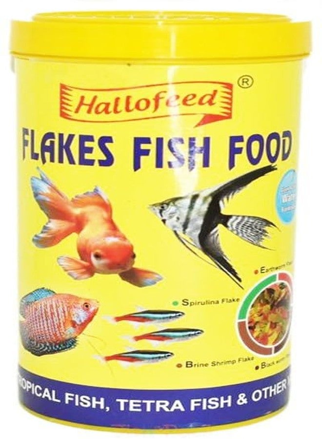 Hallofeed Fisher Men Hallofeed Special Dried Flakes Mealworm Fish Food: Designed for Young Fish Species, Promoting Growth and Development | 100g - Image 5