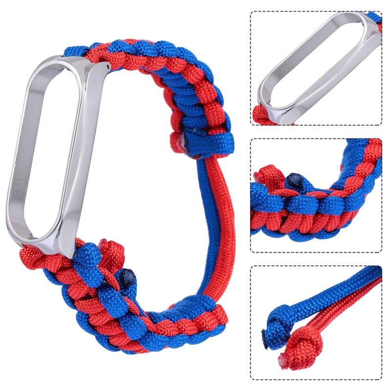 Zinc Alloy Watch Band Replacement for 5 Comfortable Durable Blue Red Color - Image 4